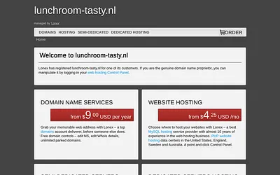 lunchroom-tasty.nl snapshot