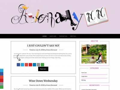 arionalynn.com snapshot