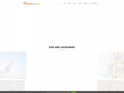 fitnessproideas.com snapshot