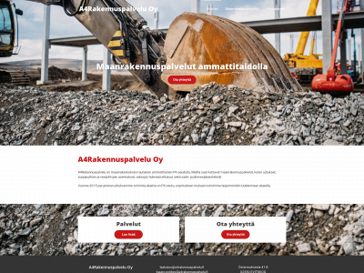 a4rakennuspalvelu.fi snapshot