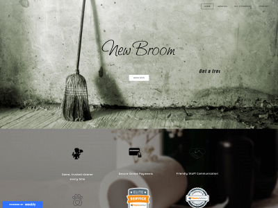 www.newbroom.cleaning snapshot