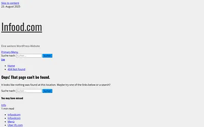 infoodcom.com snapshot