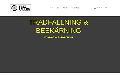 treefaller.se snapshot