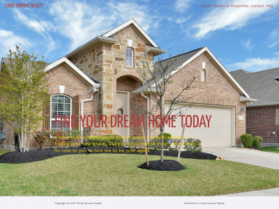 cindyabramsrealty.com snapshot