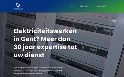 jeroendepauwelektriciteit.be snapshot