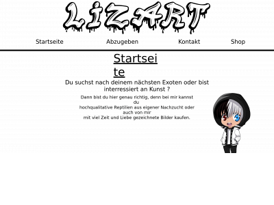 lizartofficial.de snapshot