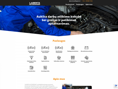 autodomas.lt snapshot