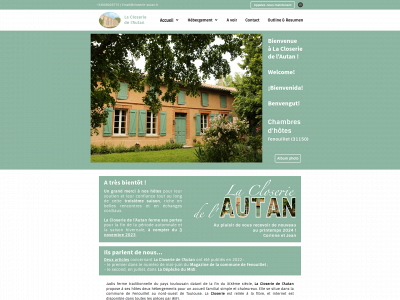 closerie-autan.fr snapshot