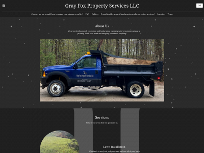 grayfoxpropertyservices.com snapshot