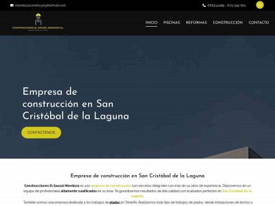 www.construccioneselsauzalmendoza.com snapshot