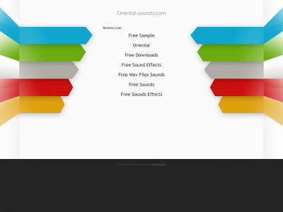 oriental-sounds.com snapshot