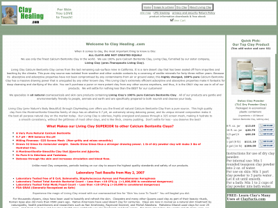 clayhealing.com snapshot