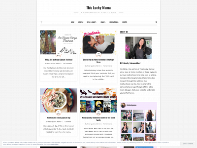 thisluckymama.com snapshot