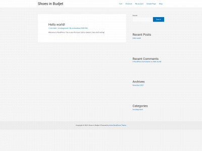 shoesinbudget.com snapshot