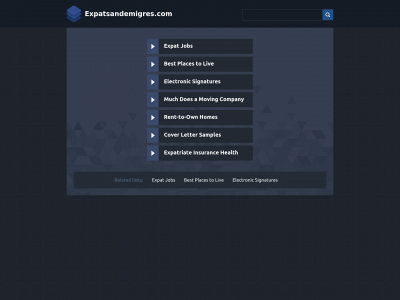 expatsandemigres.com snapshot