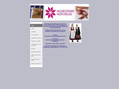 holmestrand-husflidslag.no snapshot