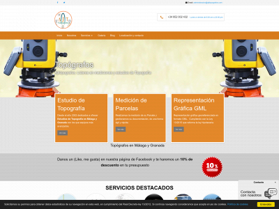 ajttopografos.es snapshot