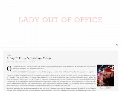 ladyoutofoffice.com snapshot