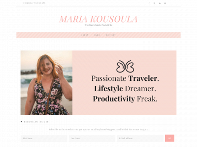 mariakousoula.com snapshot
