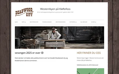 deadwoodcity.no snapshot