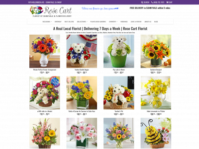 www.rosecart.com snapshot