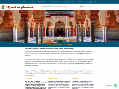 marokkoavontuur.com snapshot
