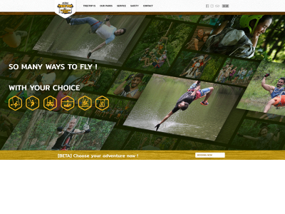 treetopadventurepark.com snapshot