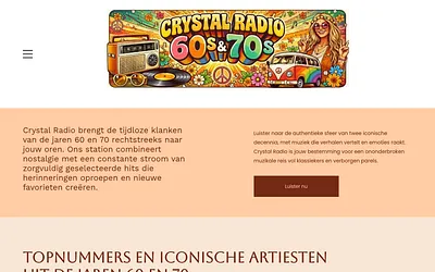crystalradio.nl snapshot