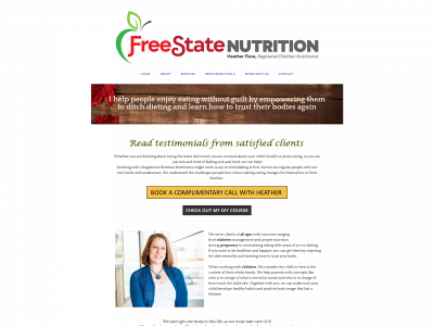 www.freestatenutrition.com snapshot