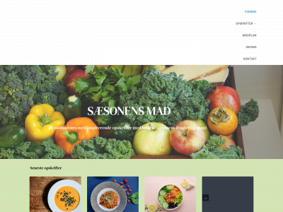 saesonensmad.dk snapshot