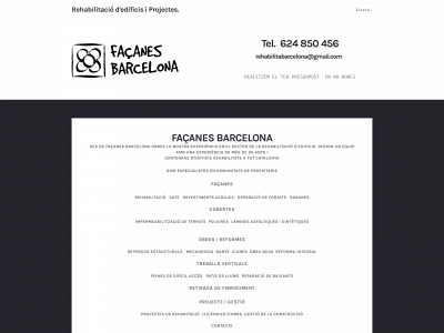 façanesbarcelona.com snapshot