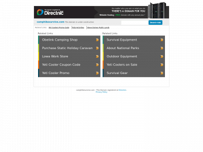 camphikesurvive.com snapshot