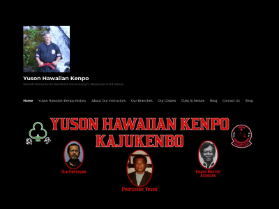 yusonhawaiiankenpo.com snapshot
