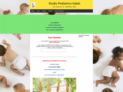 studiopediatricogalati.simplesite.com snapshot