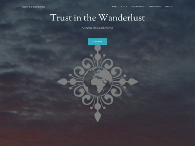 trustinthewanderlust.com snapshot