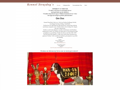 kennelstraydogs.no snapshot