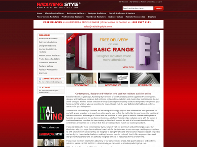 radiatingstyle.com snapshot