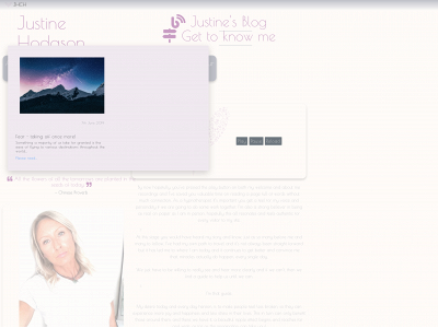 justinehodgsonhypnotherapy.com snapshot