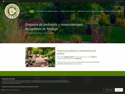 www.jardineslaverde.com snapshot