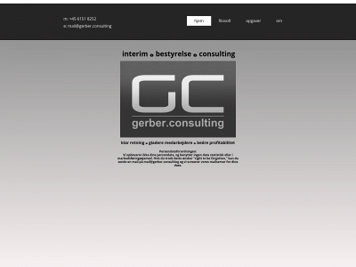 gerber.consulting snapshot