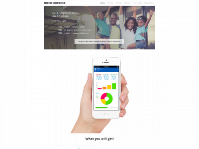 alarconcreditrepair.com snapshot