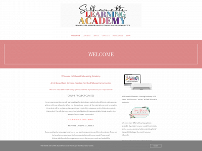 silhouettelearningacademy.com snapshot