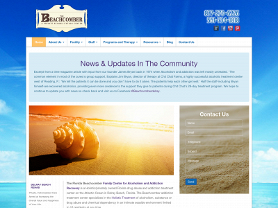 thebeachcomberrehabilitation.com snapshot