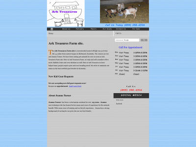 arktreasures.com snapshot