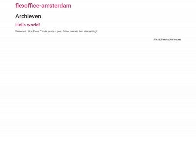 flexoffice-amsterdam.nl snapshot