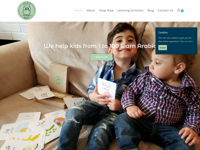 lucassoarabic.com snapshot