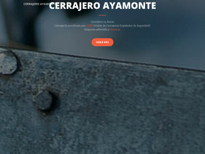 cerrajeroayamonte.com snapshot