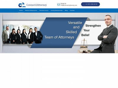 connect2attorney.com snapshot