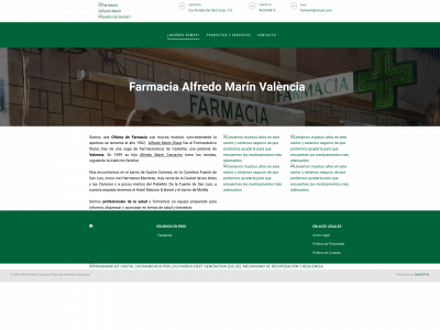 www.farmaciaalfredomarin.es snapshot