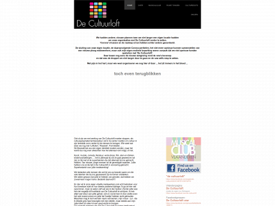 decultuurloft.be snapshot